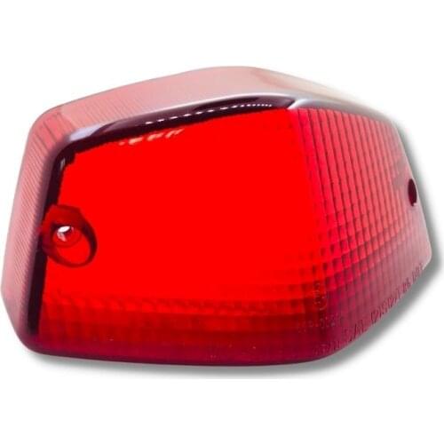 Yecnecty 1 PC Motorcycle Tail Light Cover Red Color ABS Motorbike Accessories Rear Brake Lamp Shell For Honda Steed 400 600