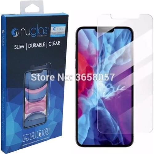 10pcs original Nuglas tempered glass 9H Ultra-thin Premium Tempered Glass Screen Protector for iPhone 12 pro max