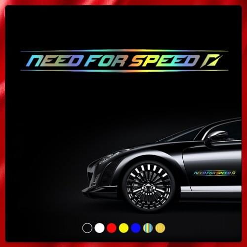 40575# Die-Cut Vinyl Decal NEED FOR SPEED Car Sticker Waterproof Auto Decors on Car Body Bumper Rear Window