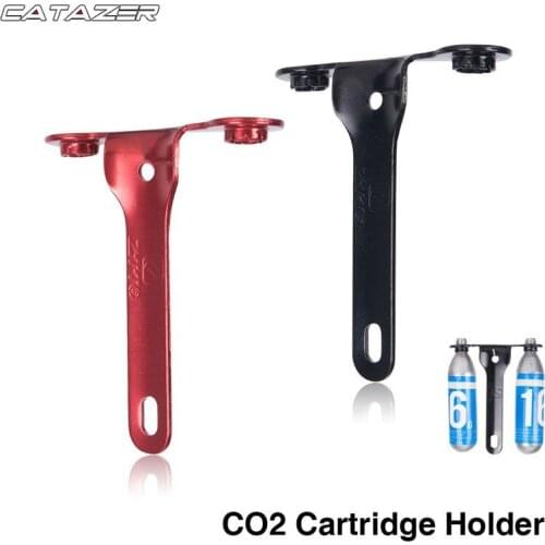 Cartridge Holder Bracket Hold 2 X Control Blast CO2 Cartridges for Road Bike Water Bottle Cage Mount Bicycle Bottle Holder Cage