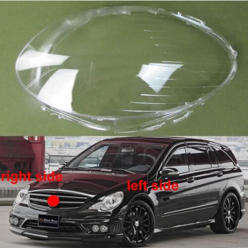 For 2006 2007 2008 Mercedes Benz R-class W251 R350 R500 Headlamp Cover Lens Glass Lamp Cover Headlight Transparent Lampshade