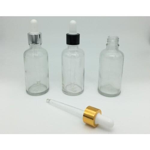 Travel bottle 500*30ml Glass dropper bottle, clear e liquid glass bottle with dropper, 1oz flint glass bottle with pipette