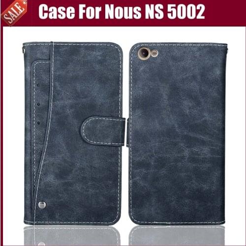 Hot Sale! Nous NS 5002 Case High Quality Flip Leather Phone Case Protective Cover For Nous NS 5002 Case With Card Slots