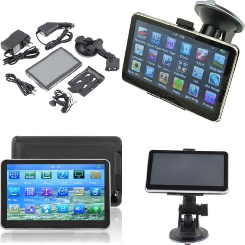 New Hot Universal 5 Inch Auto Car GPS Navigation Sat Nav Bluetooth AV-IN 128M/8GB bundle New Map WinCE 6.0 FM MP4