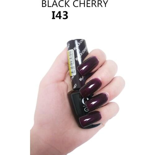 I43 Black Cherry Chutney 15ml UV LED Gel Polish Vernis Permanent Lasting Shine opies Nail Art (need lamp dry)