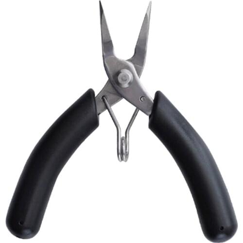 Stainless Steel Needle Nose Pilers Long Nose Pilers with Cutters Durable Long Nose Pilers for Home DIY Repair
