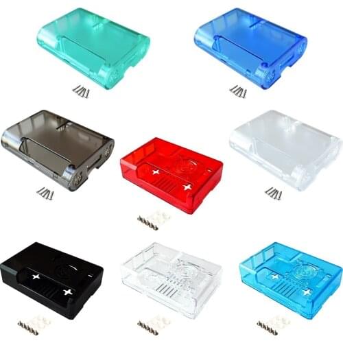 Raspberry PI 3B+ Case housing ABS Housing GPIO is designed with reserved openings to use the cooling fan housing
