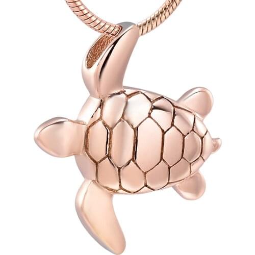 Fashion Mini Ninja Turtles necklace Ocean Waves Beach Conch Shell Pendants Women Men Unisex Trendy Jewelry memorial urn locket
