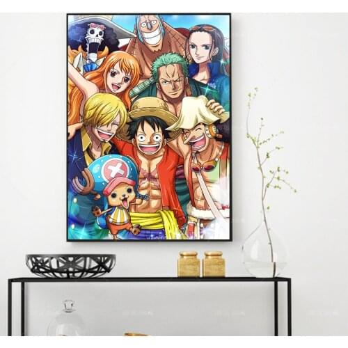 5D DIY Diamond Painting Role Anime Poster Cross Stitch Kit Full Drill Embroidery Mosaic Art Picture of Rhinestones Home Decor