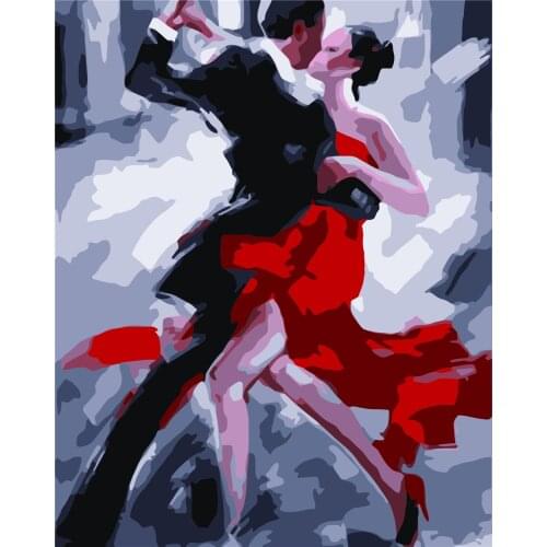 Crescendo Love Painting By Numbers Fox Animal Oil Painting Wall Art Coloring By Numbers On Canvas Kits Handpainted Gifts