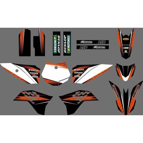0550 Motorcycle New style Team DECAL STICKER Graphics Sets fit For KTM 50cc SX50 SX 50 50SX 2009 2010 2011 2012 2013 Personality