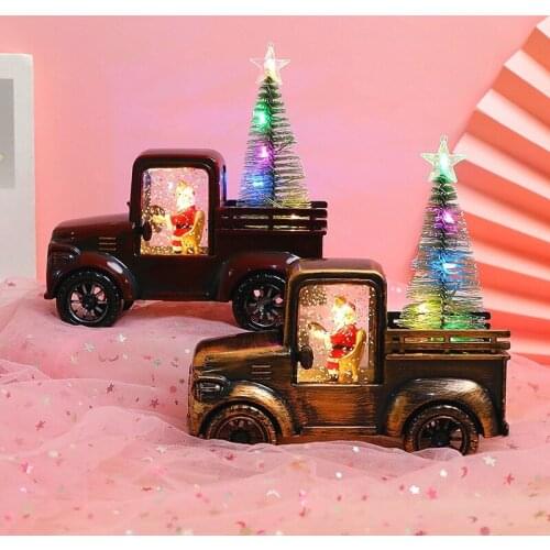 New Snowman Pendant Resin Cute Tree Ornaments Car Set for Gift Christmas Decoration Pendant Dropship Santa Claus