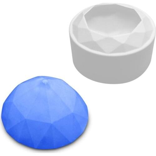 Single Diamond Mousse Cake Mould DIY Baking French Dessert Mould