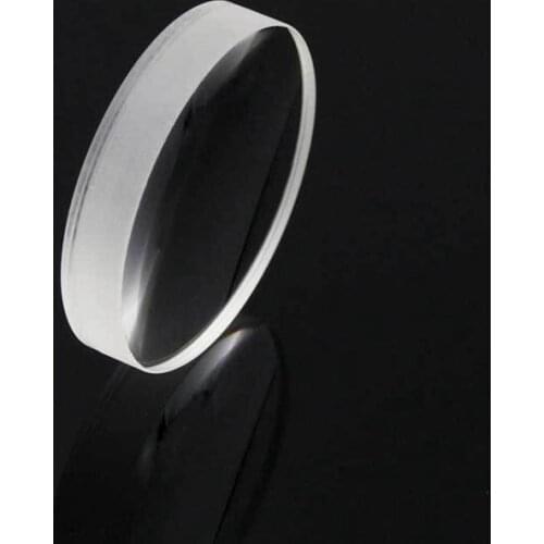 Manufacturer spherical double cemented glass lens for collimation with a focal length of 34 mm and an edge thickness of 7.9 mm