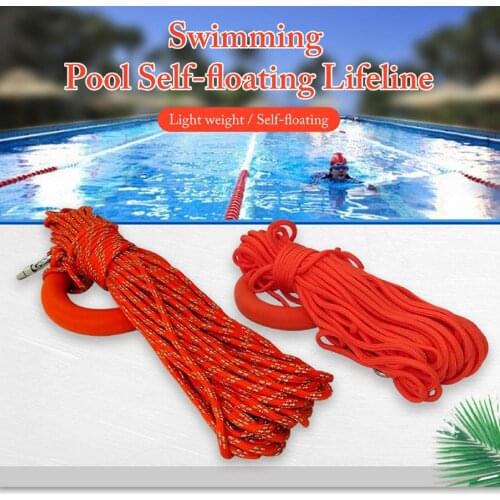 30M Reflective Rope Emergency Life Saving Cord Lifesaving Line Floating Lifeline Boating Diving Swimming Pool Lifeguard Rescue