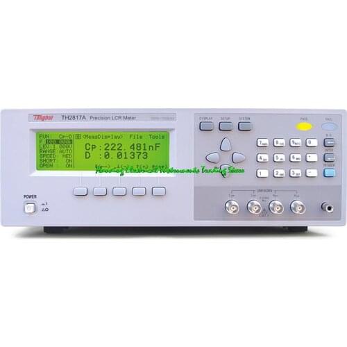 Tonghui TH2817A max.32 ms/t, 0.05% precision LCR meter 50Hz-100kHz