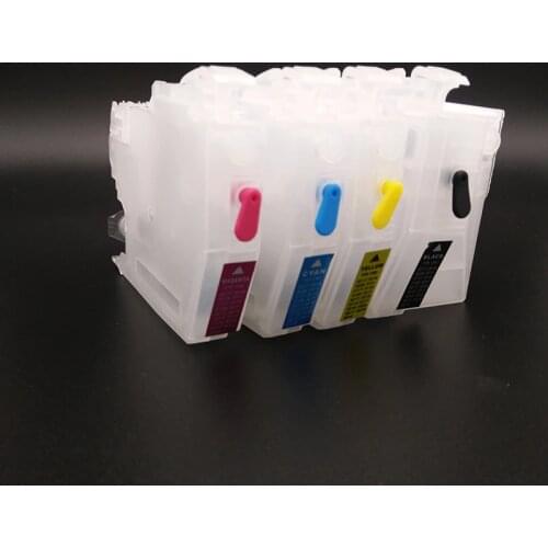 Vilaxh LC 3211 Refillable Ink Cartridge without chip for Brother J890 J895 J772 J774 MFC-J890DW MFC-J895DW DCP-J772DW DCP-J774DW