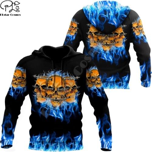 PLstar Cosmos Satan Devil Ghost Gothic Skull Funny Casual Pullover NewFashion Streetwear 3DPrint Men/Women Jacket Zip Hoodies 20