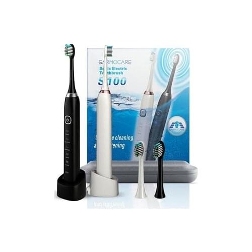 S100 Ultrasonic Sonic Electric Toothbrush LED indicator toothbrushes IPX7 Waterproof 5 models Wireless rechargeable