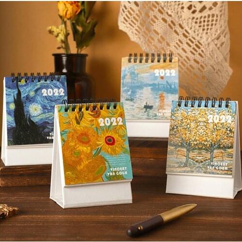 2022 Mini Desk Calendar Office Of The Annual Agenda Organizer Decoration
