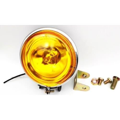 3 Inch Work Lamp 12V 55W DRL Round Car Fog Lamp Daytime Running Light Yellow