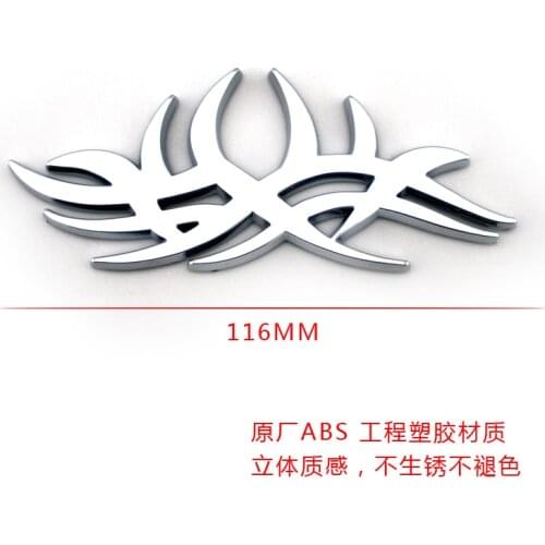 3D chrom tribal kunststoff auto emblem auto abzeichen automobil aufkleber aufkleber logo