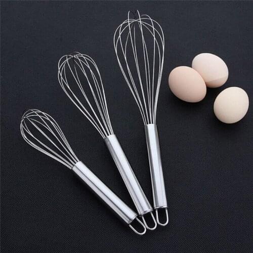 8/10/12 Inches) High quality Stainless Steel Egg Beater Hand Whisk Mixer Kitchen Tools