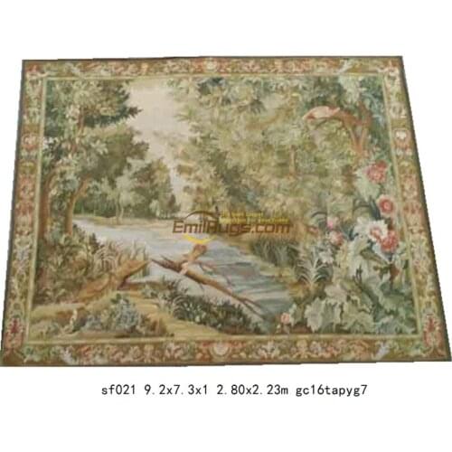 Wool aubusson tapestry wall tapestry european wall tapestry medieval fabric tapestry tapestry tapestry