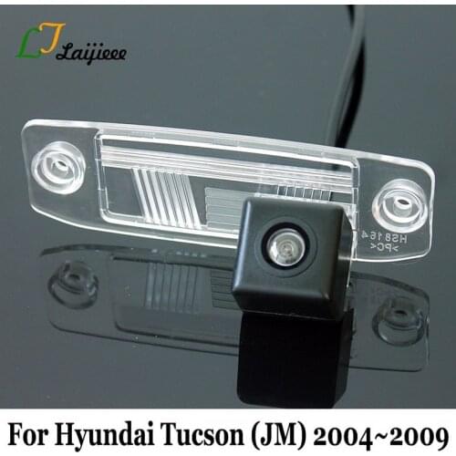 Car Parking Camera For Hyundai Tucson JM 2004 2005 2006 2007 2008 2009 / With Power Relay HD Night Vision Auto Reversing Camera