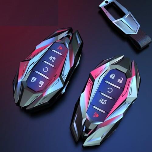 Zinc Alloy Car Key Case Key cover for CHEVROLET cruze spark camaro Volt Bolt Trax Malibu Captiva Equinox Trax Tracker AVEO Lova