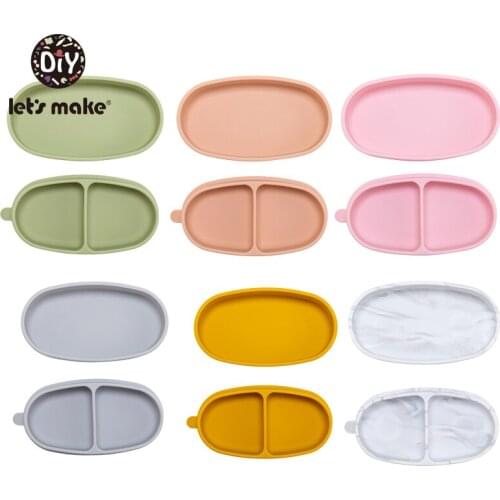Childrens Dishes Baby Silicone Tableware With Sucker Smile Face Plate Tableware Set Smile Face Inflant Tableware Set kids Plate