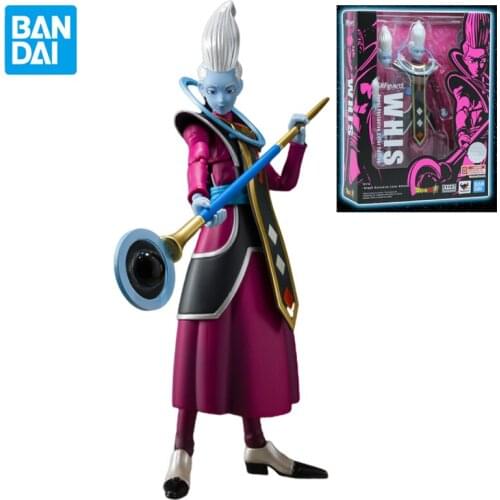 New Original Bandai Anime Dragon Ball Z Limited SHF Whis Event Exclusive Color Edition Action Figures Collection Model Toys Gift