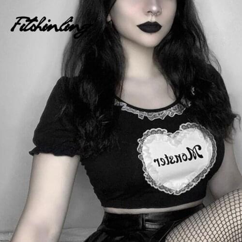 Женские футболки с надписями FITSHINLING China At AliExpress