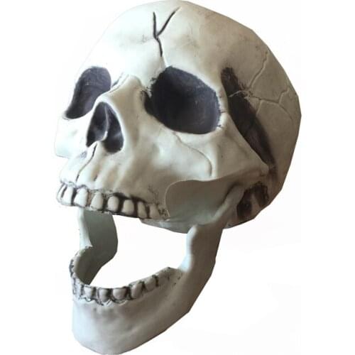Halloween skeleton skull life size realistic Skull Haunted House Escape horror props Decorations