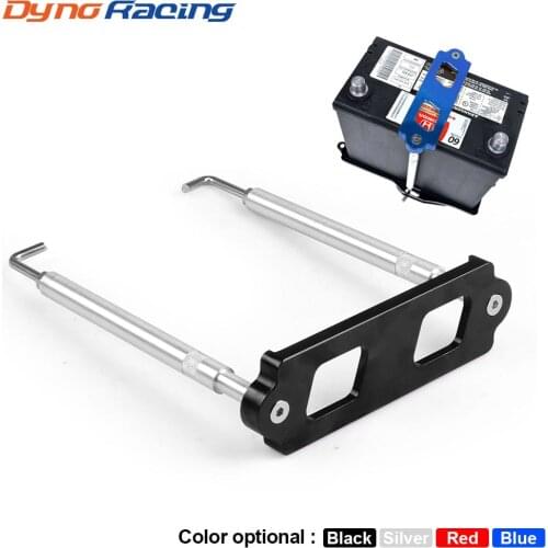 Battery Tie Down Kit Hold Down Rod With Stainless Tray Hooks For Honda Civic / CRX S2000 For Acura Integra RSX Without logo
