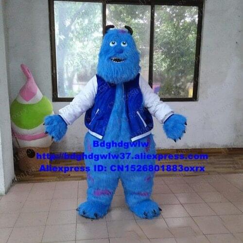 Monsters University Inc Sulley Sully James P.Sullivan Mascot Costume Cartoon Character Annual Symposium Art Festival zx1376