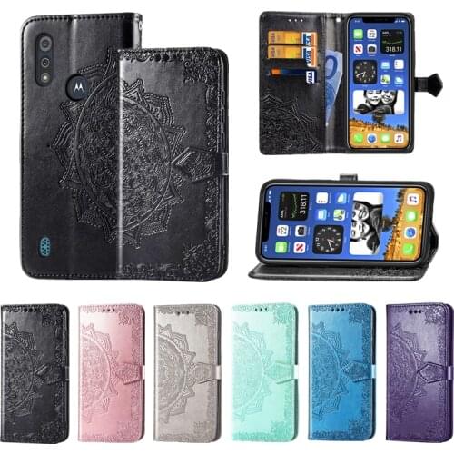 Case For Motorola Moto E7 G9 G8 G7 E6 Play One G 5G Pro Fusion Plus Hyper Action Zoom Power Vision Leather Wallet Phone Cover