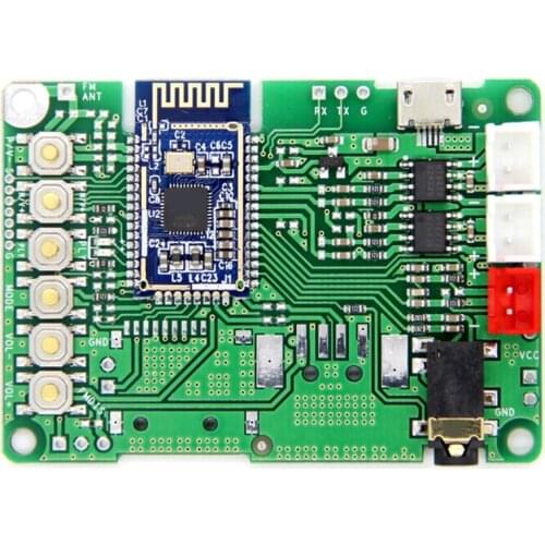Bluetooth 5.0 Transmitter Receiver Module BK3266 Audio Stereo Amplifier Board AUX Audio Input DC 3.6 -5V