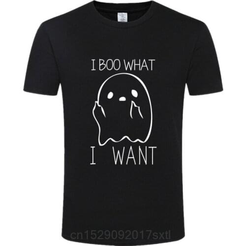 TANKCORPS 100% cotton I boo what I want print men Tshirt casual short sleeve men T-shirt summer funny men T shirt tees