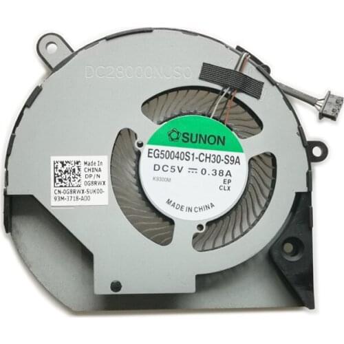 New Original Laptop Cooling Fan For Dell Precision 3540 M3540 Cooler Fan EG50040S1-CH30-S9A 0G8RWX G8RWX