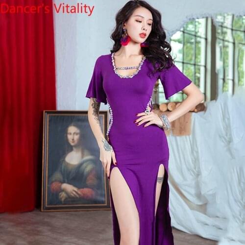 Belly Dance dress Adult Luxury rhinestone modal set Professional Performance Training Clothing suit exotic dancewear