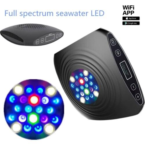 Reef LED Light WiFi Program Saltwater Seawater Marine Coral Reef Lights SPS LPS Aquarium Fish Tank Lighting