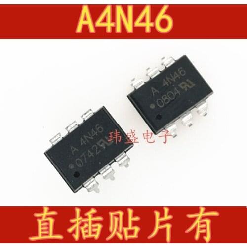 10pcs A4N26 HCPL-4N26 4N26 SOP-6 DIP-6