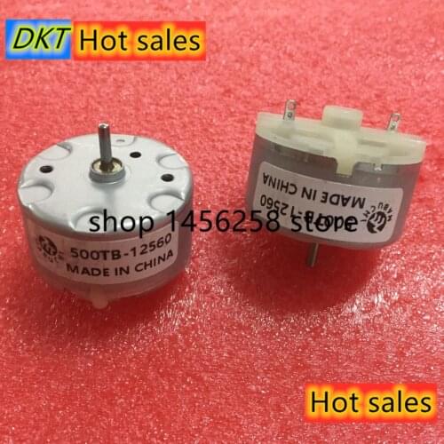 5 stücke RF-500TB-12560 RF-500TB-14415 Permanentmagnetmotor Hochgeschwindigkeitsmotor 3 V/6 V/12 V Rotierenden Alarm Alarm Licht