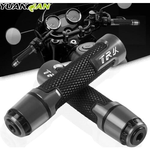 7/8'' 22mm Motorcycle knobs Anti-Skid scooter Handle ends Grips Bar Hand Handlebar For Benelli TRK502 TRK 502 TRK 502X 2017-2018