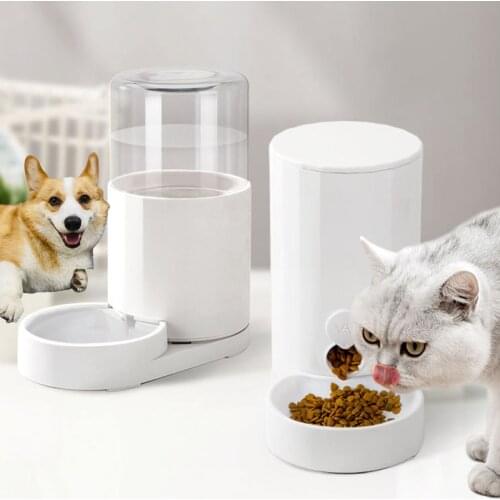 2.5L Automatic Cat Fountain Water Drinking Feeder Bowl Pet Dog Cat Water Dispenser Mute Automatic Drinking Fountain Dog Feeders