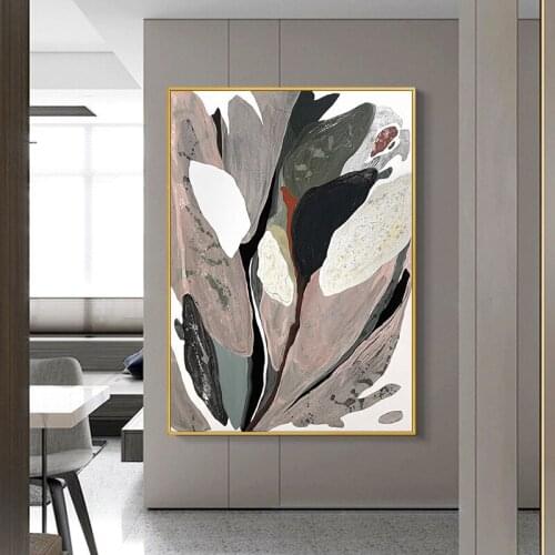 EECAMAIL Oil painting abstract flower painting DIY 5d diamond art painting No Frame Full diamond embroidery Cross stitch kits