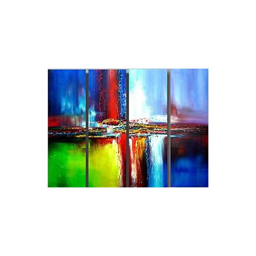 Colorful Abstract Colorful Landscape Wall Painting Free Shipping to Some Countries Apply to Office Hotel Study LivingRoom Cafe