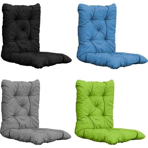 Lounger Cushion Pad, Rocking Chair Cushion Garden Non-slip with Ties Patio Lounger Cushion Seat Back Pad Recliner