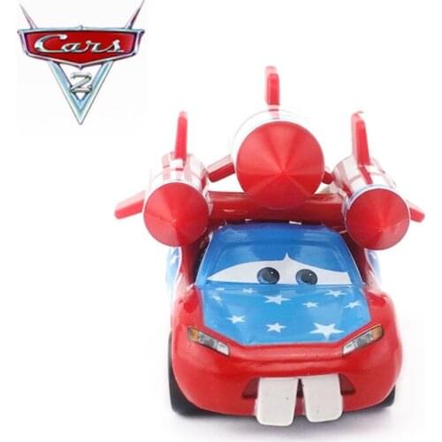 Disney Pixar Cars Toy Rocket Fireworks McQueen Mater Diecast Car 1:55 Model Cartoon Car Toys Boy Christmas New Year Gift